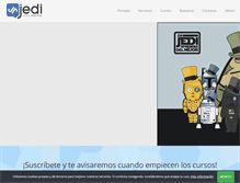 Tablet Screenshot of jediupc.com
